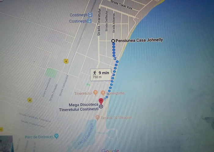 Bed & Breakfast Pensiunea Casa Johnelly Costinesti